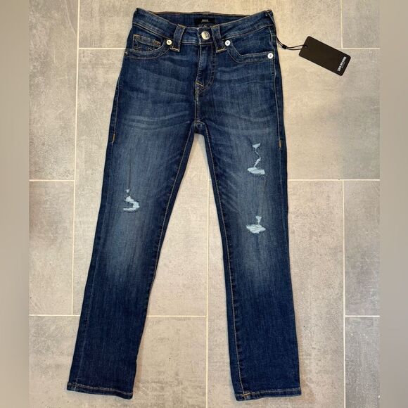 True Religion | Halle Midrise Capri - 24 NWT - Picture 2 of 12